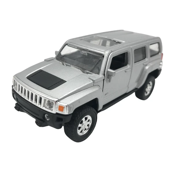 Farbu Oyuncak 1:38 Metal Çek Bırak Araba Hummer H2 43629D - 3