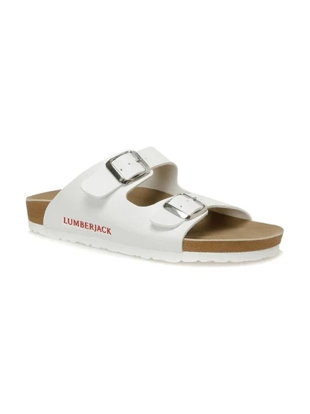 LUMBERJACK MENDY 4FX BEYAZ TOKALI ANATOMİK COMFORT CASUAL GÜNLÜK TERLİK - 2