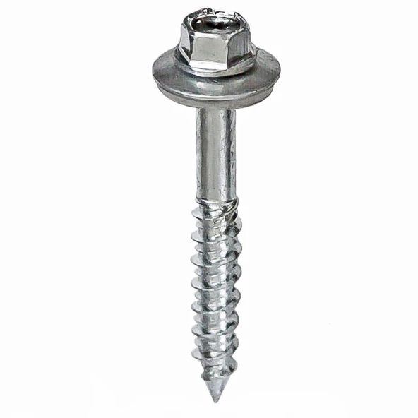 6.3x75 mm Betofast Vida Sivri Uçlu Çatı Panel Beton Ağaç Vidası -50 Adet