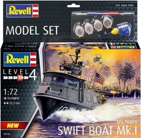 Revell 1:72 Swift Boat Mk.I - Resim 6