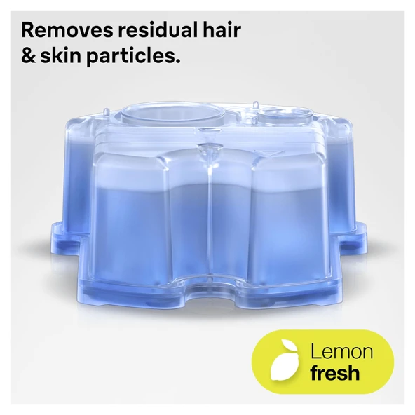Braun Clean & Renew elektrikli tıraş makinesi için yedek kartuşlar, 5+1'li paket - 3