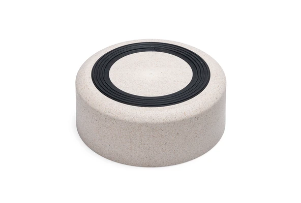 Beeztees DBL Köpek Mama Su Kabı, Bambu, Bej, 14cm, 410ml - Resim 3