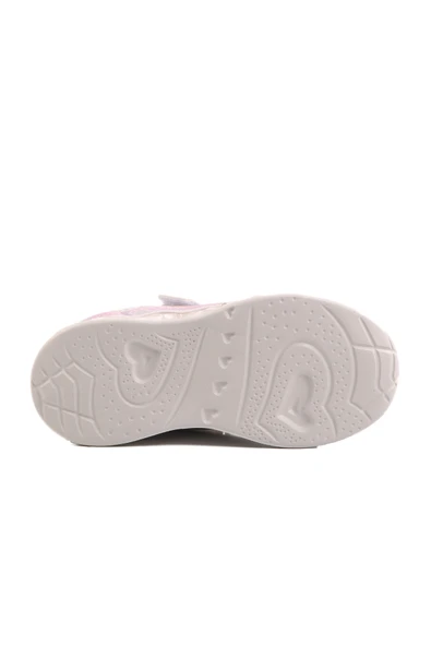 Aspor Bej Cırtlı Işıklı Kız Çocuk Spor Ayakkabı - Resim 5