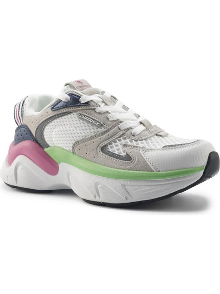 LUMBERJACK LEAF 5FX BEYAZ LACİVERT PEMBE COMFORT CASUAL SPOR AYAKKABI - 2
