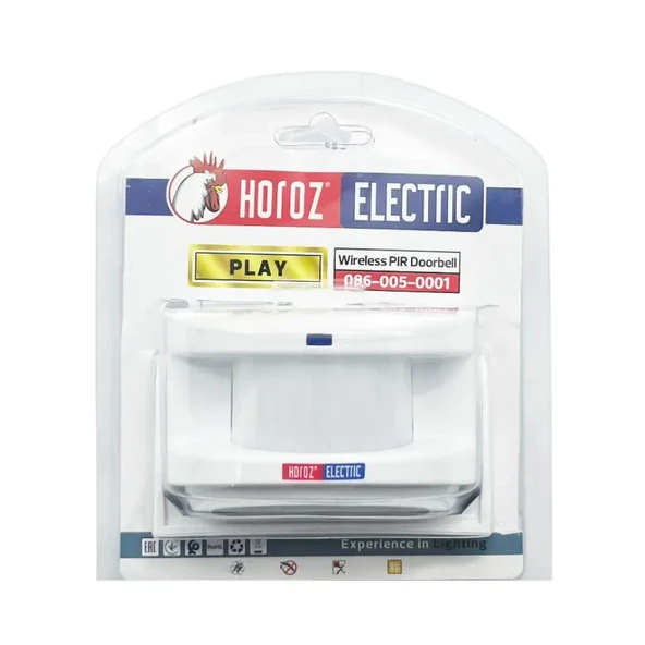 Horoz Play 4,5V Dc Kablosuz Sensörlü Kapı Zili 086-005-0001