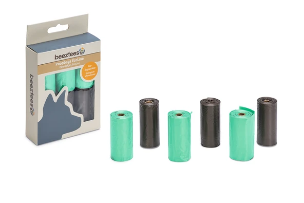 Beeztees Köpek Dışkı Toplama Poşeti, Bioçözünür, 795005-795007 ile kullanılabilir, 6x10Adet ürün görseli 1