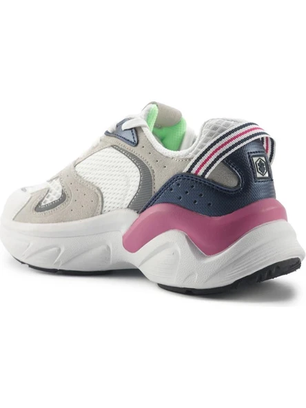LUMBERJACK LEAF 5FX BEYAZ LACİVERT PEMBE COMFORT CASUAL SPOR AYAKKABI - 5