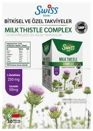 Swiss Bork Milk Thistle Complex 30 Kapsül - Resim 3