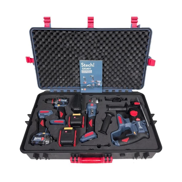 StechEnd SXS401 Akülü Alet Seti 7 Parça