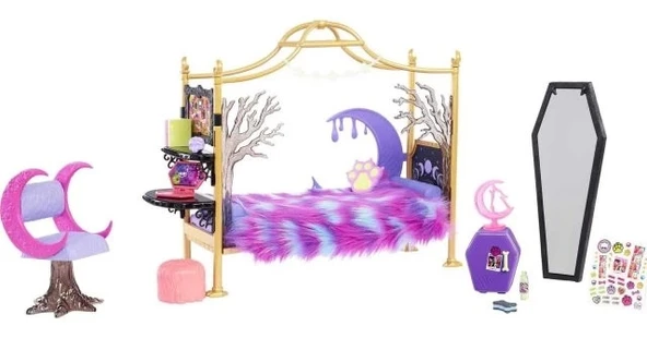 Monster High Oyun Seti Clawdeen Wolf Yatak Odası