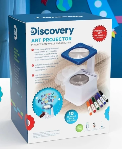 Discovery Kids - Eğlenceli Sanat Projeksiyonu ve Boyama Seti - 4