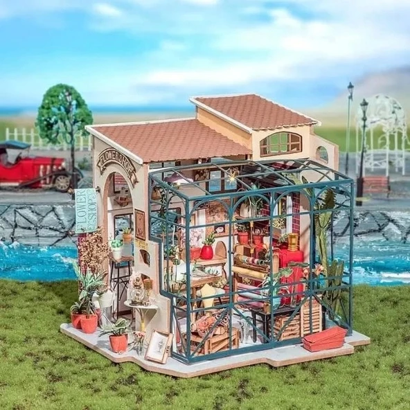 Rolife DIY Minyatür Ev Seti - Emily'nin Çiçekçisi - 6