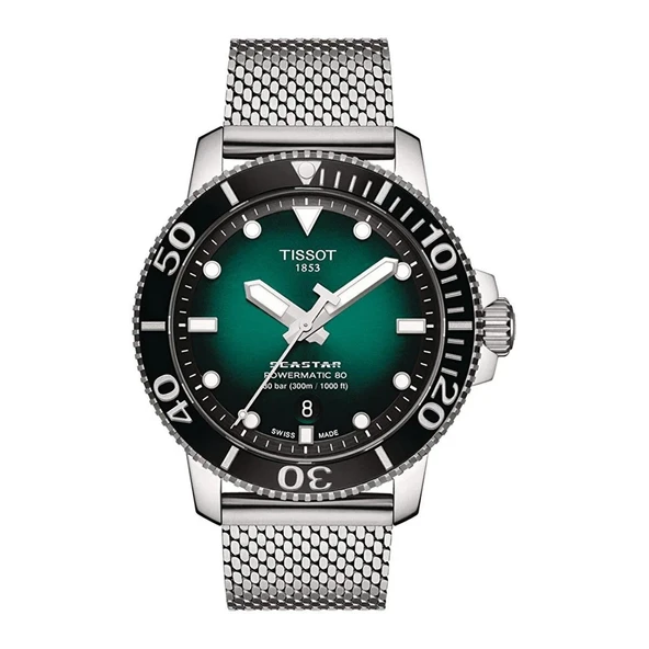 Tissot Seastar 1000 Powermatic 80 T1204071109100 Erkek Kol Saati T120.407.11.091.00