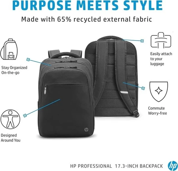 HP Professional Laptop Çantası - 4
