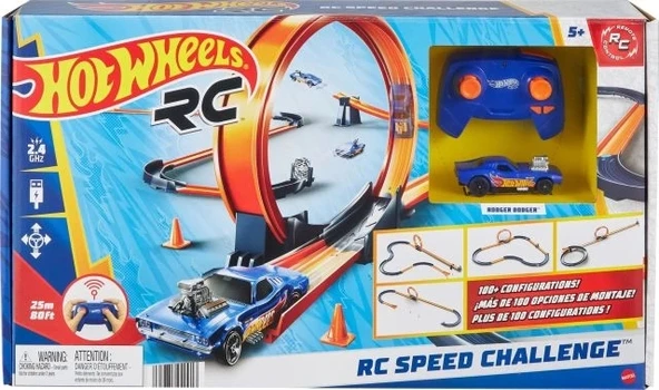 Hot Wheels Ölçekli Uzaktan Kumandalı Araç ve 30'dan Fazla Yarış Pisti - 7