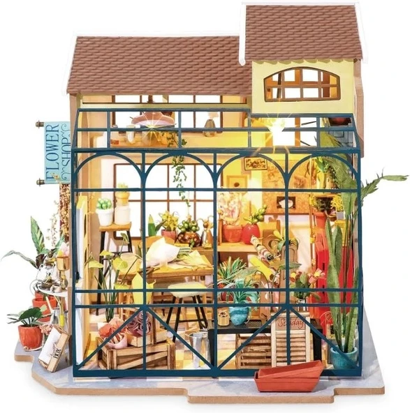 Rolife DIY Minyatür Ev Seti - Emily'nin Çiçekçisi - 3