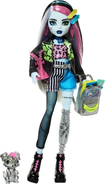Monster High Spectra Vondergeist Evcil Gelinciği Rhuen Oyuncak Bebek