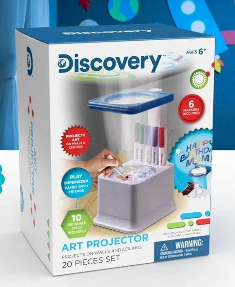 Discovery Kids - Eğlenceli Sanat Projeksiyonu ve Boyama Seti - 3