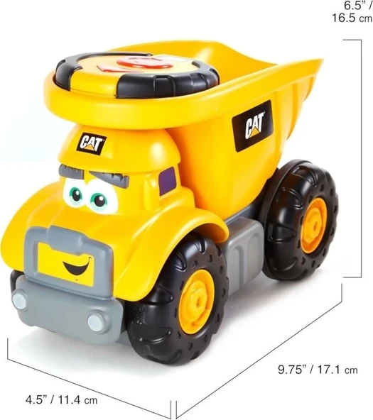 CAT Junior Crew Lil' Movers Uzaktan Kumandalı Kamyon - 10
