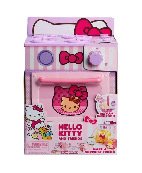 Cookeez Makery Hello Kitty Friends Fırın Oyun Seti Çeşitleri Pembe