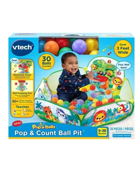 VTech - Pop-a-Top Toplama Havuzu - 2
