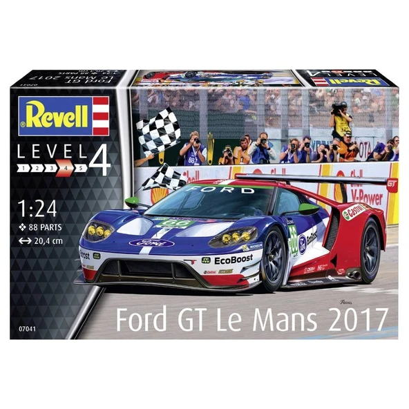 Revell 1:24 Ford Gt Le Mans 2017 - 8
