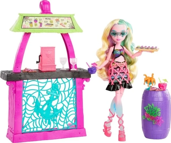 Monster High Bebeği ve Oyun Seti Multicolor
