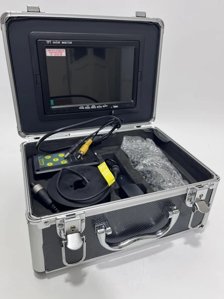 Monitörlü 360° Sualtı Balıkçı Kamera Sistemi 7 inç 30 Metre - 3