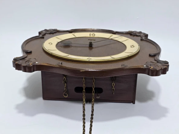 Kienzle 508/70 Antika Mekanik Duvar Saati W019 - 5