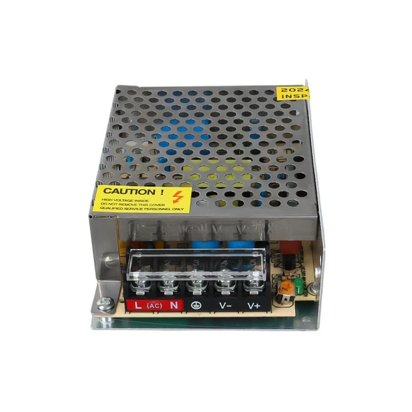 Ayt Powermaster Metal Kasa Adaptör 12 Volt 5 Amper Şerit Led Dvr Kamera Adaptörü - 8