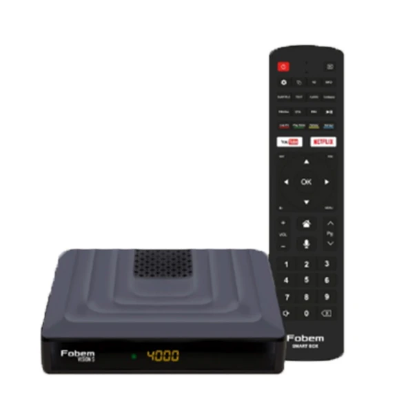 Ayt Fobem Vision S Hibrit 4 Gb Ram 32 Gb Rom Ses Komutlu Uydu Alıcılı Tv Box Android 14
