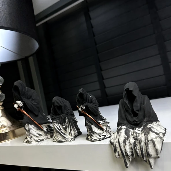 SHADOW MEN GÖLGE ADAMLAR DEKORATİF BİBLO SET - 4