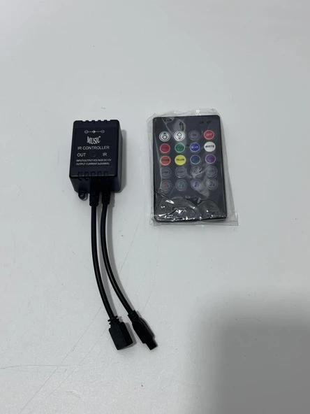 Müziğe Sese Duyarlı Kumandalı Ir Kontrol Rgb Driver - 2