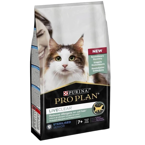 Pro Plan Live Clear Hindili Kısır Kedi Maması 1,4 Kg