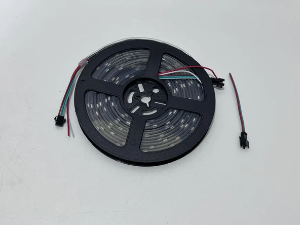WS2812B Su Geçirmez Adreslenebilir Rgb Şerit Led 5 Metre 480 Led - 2