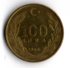 T.C. 100 Lira 1989 (mp1966) - 2