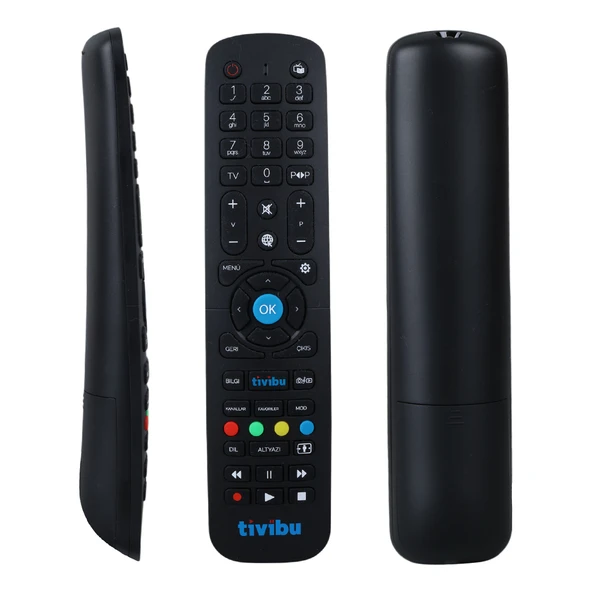 Ayt Tivibu HD Uydu Alıcı Kumandası Uzaktan Kumanda ürün görseli 1