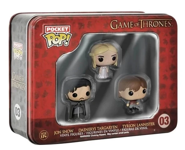 Funko Game of Thrones Mini Vinil Figür (3'lü Paket)