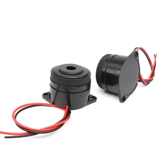 Elektronik Alarm Buzzer 2 Kanal 29mm (1 Adet)