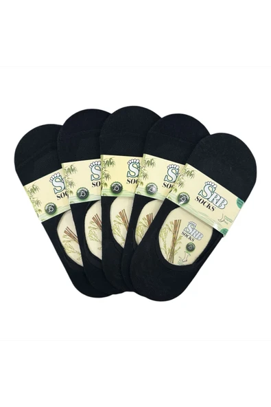 ÇRP012 BAMBU SİLİKON DESTEKLİ BABET 5'Lİ ÇORAP