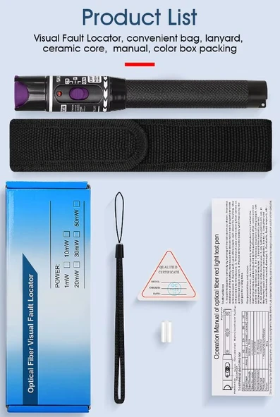 AUA-H30 Fiber Optik Arıza Tespit Cihazı 30mW - 4