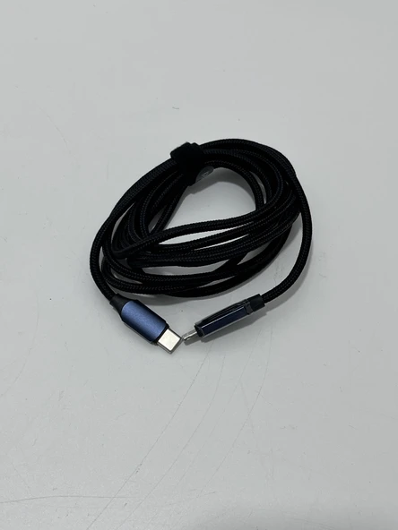 Toocki Dijital Ekran Type-c Apple Lightning Şarj Kablosu 36w 200cm - 2