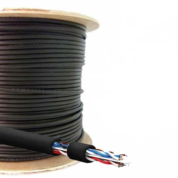ARMAĞAN CAT6 U/UTP 23AWG FULL BAKIR LSZH POLIETILEN NETWORK KABLO(500M) - 2
