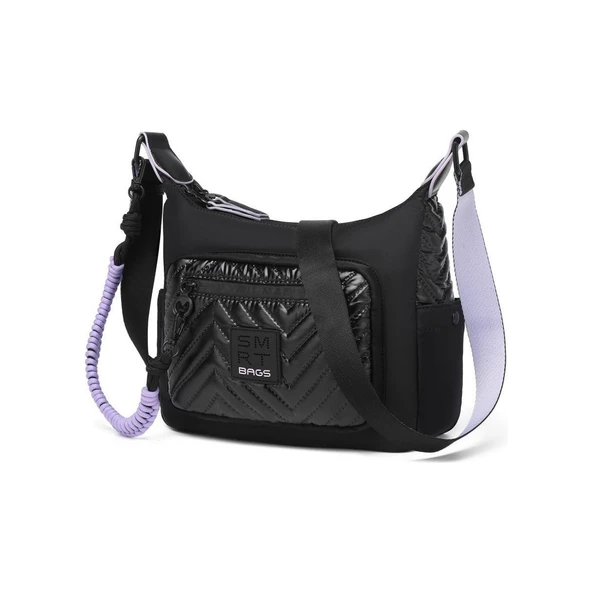 Parlak Kumaş Çapraz Askılı Kadın Postacı Çantası 3251 - 3