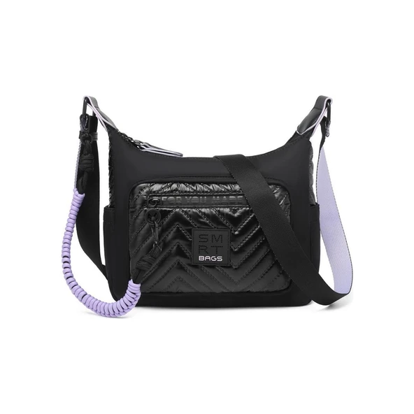 Parlak Kumaş Çapraz Askılı Kadın Postacı Çantası 3251