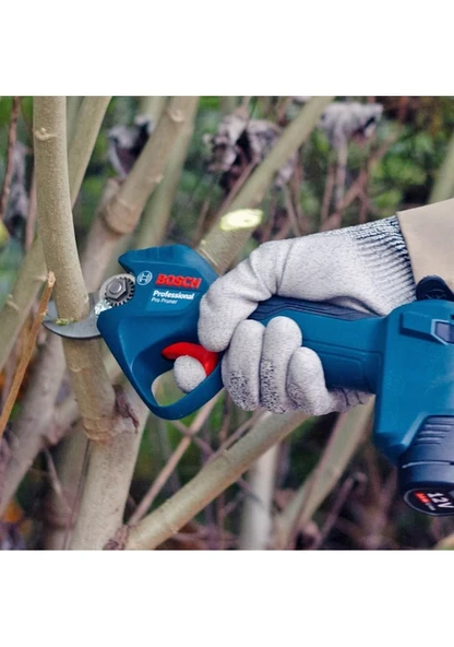 Bosch Pro Pruner Çift Akülü Dal Budama Makinesi + Bosch Taşıma Çantası - 4
