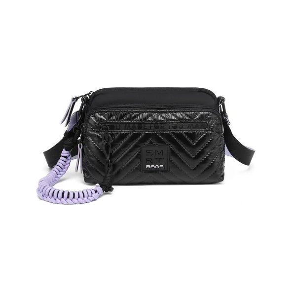 Parlak Kumaş Çapraz Askılı Kadın Postacı Çantası 3249