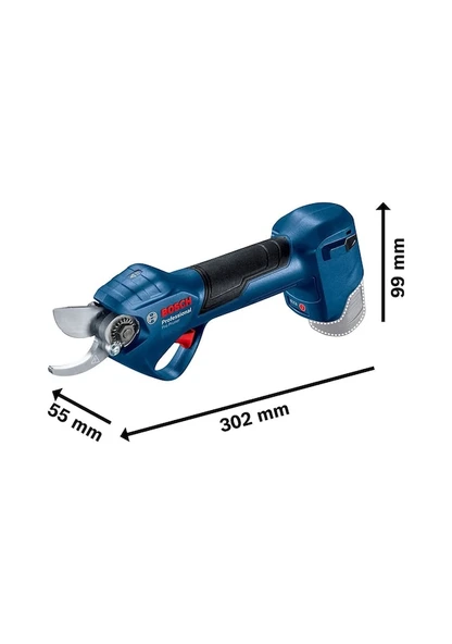 Bosch Pro Pruner Çift Akülü Dal Budama Makinesi + Bosch Taşıma Çantası - 3