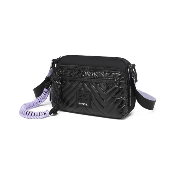 Parlak Kumaş Çapraz Askılı Kadın Postacı Çantası 3249 - 3