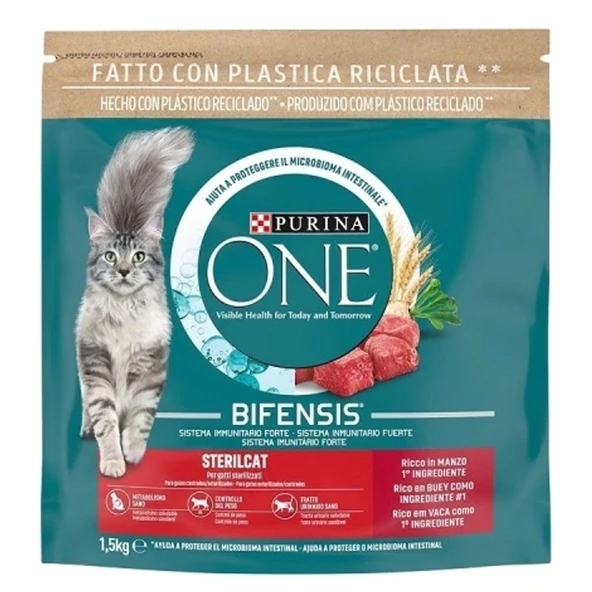 Purina One Sığır Etli Kısır Kedi Maması 1,5 Kg